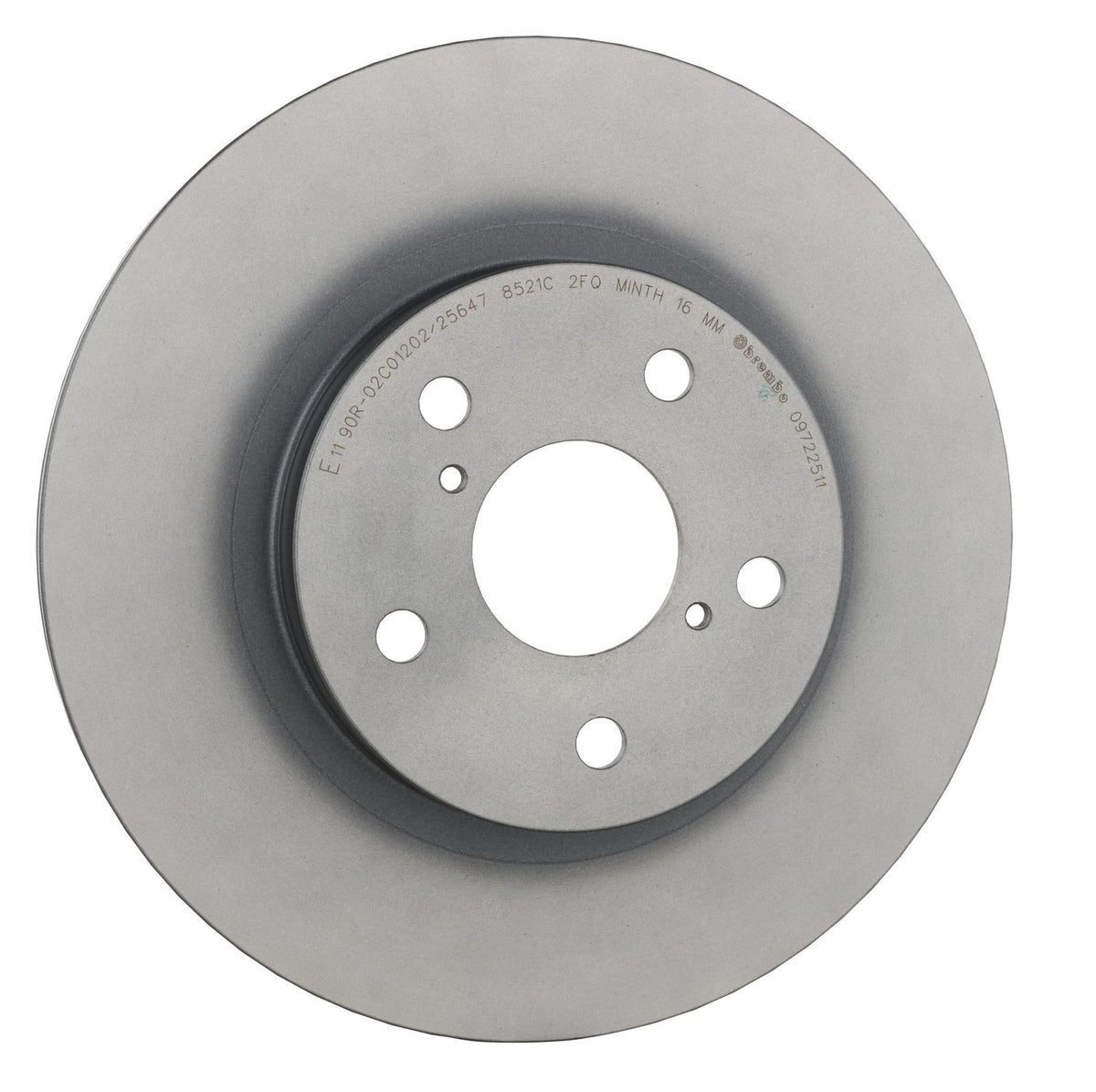PRIME UV Coated Front Disc Brake Rotor - 09.7225.11_29