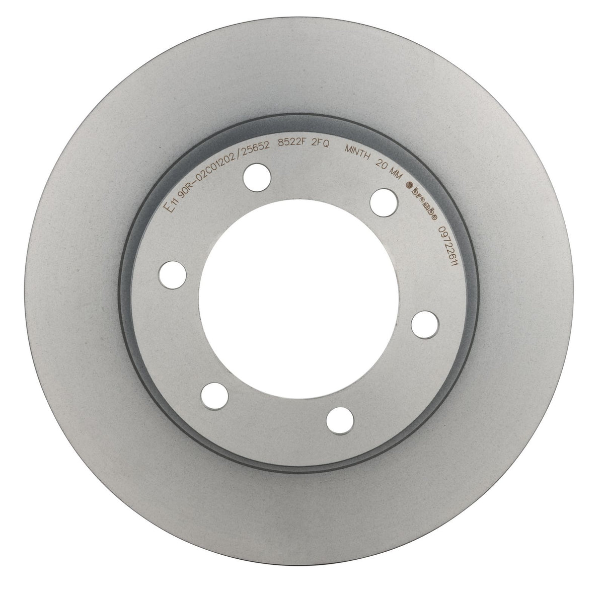 PRIME UV Coated Front Disc Brake Rotor - 09.7226.11_07