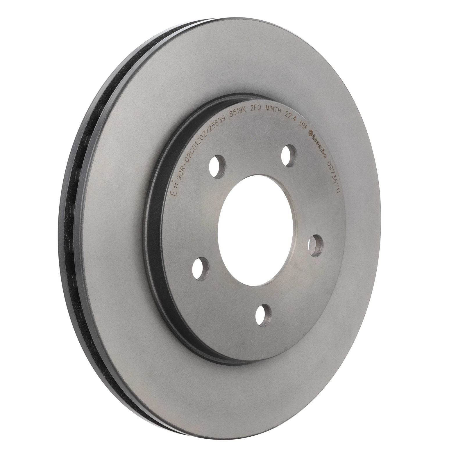 PRIME UV Coated Front Disc Brake Rotor - 09.7367.11_28