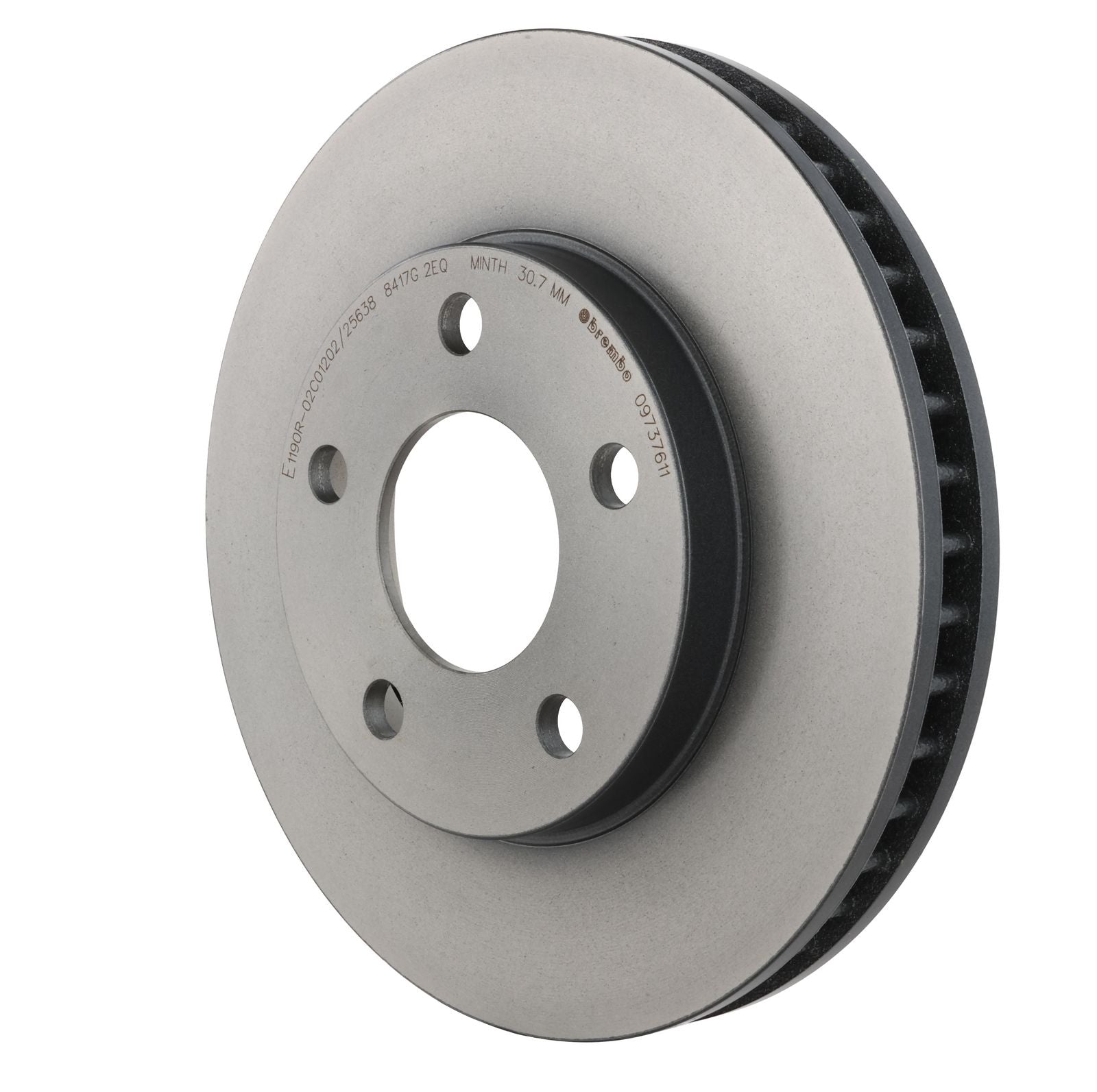 PRIME UV Coated Front Disc Brake Rotor - 09.7376.11_09