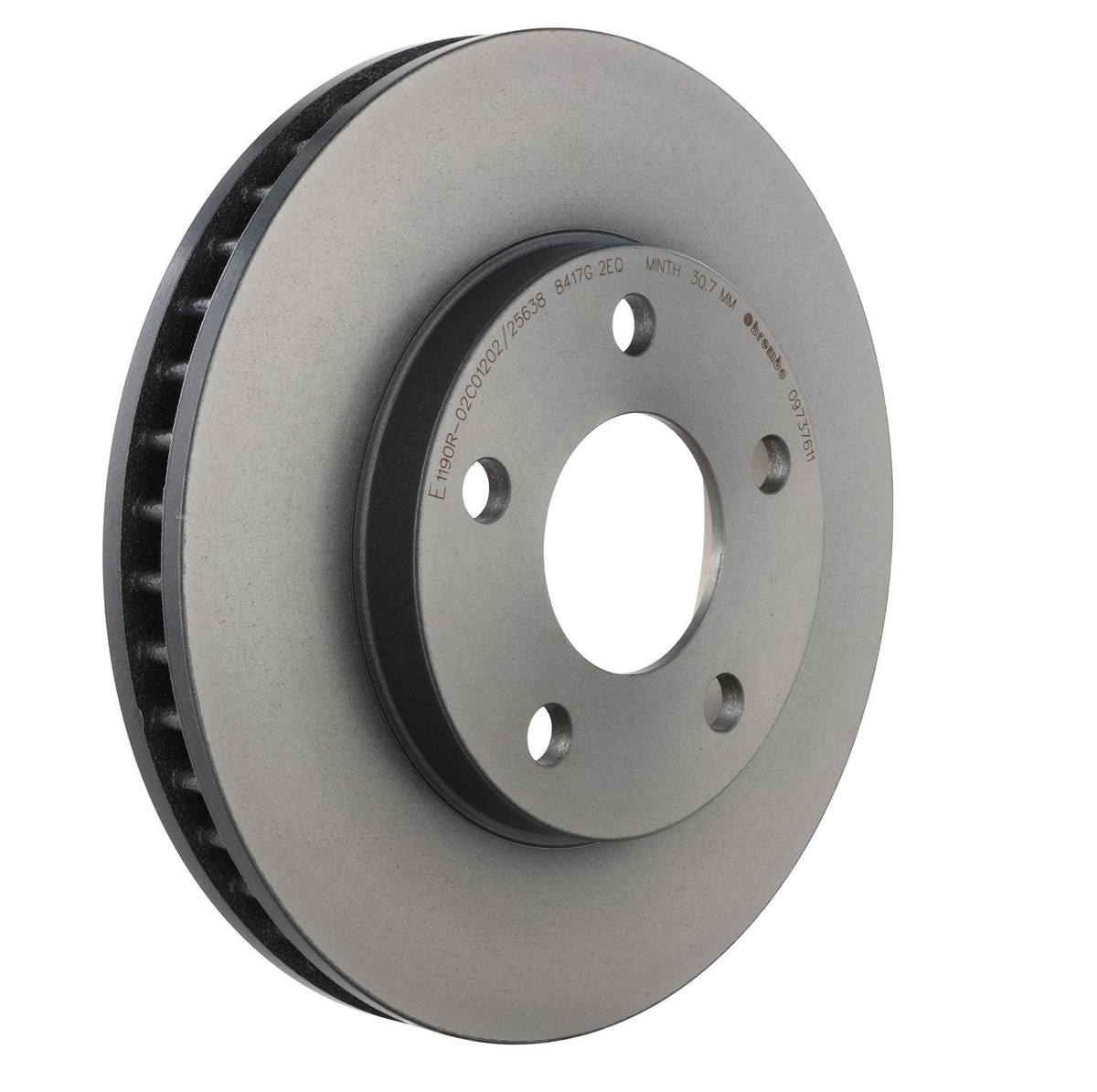 PRIME UV Coated Front Disc Brake Rotor - 09.7376.11_27