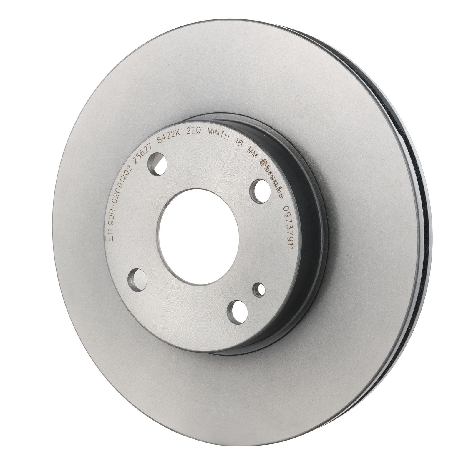 PRIME UV Coated Front Disc Brake Rotor - 09.7379.11_09