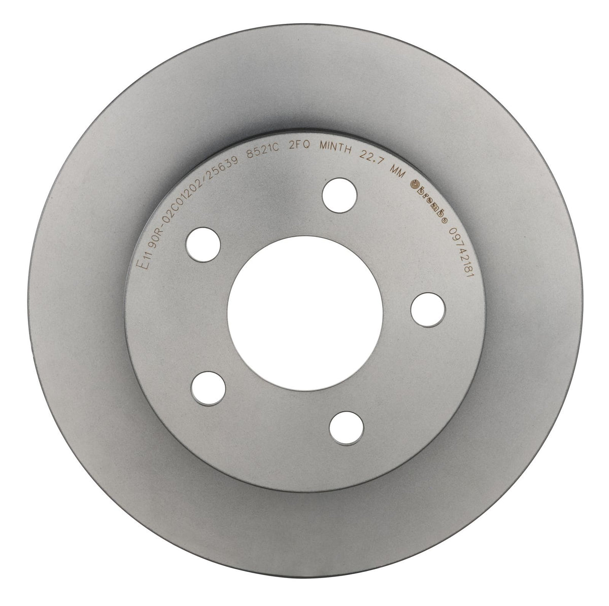 PRIME UV Coated Front Disc Brake Rotor - 09.7421.81_06