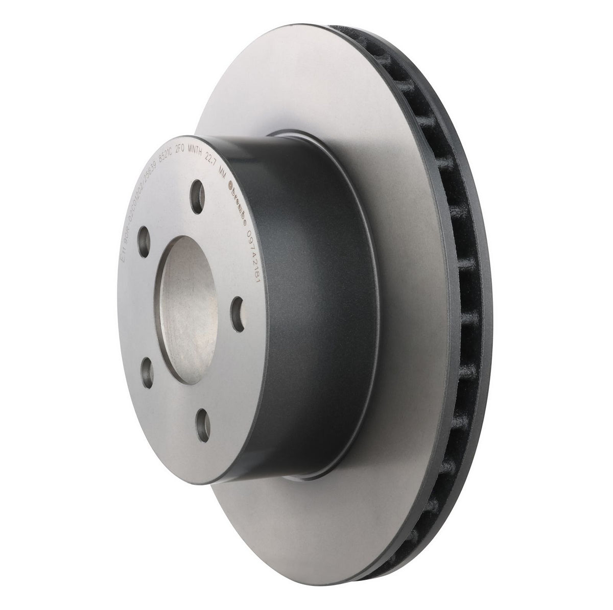 PRIME UV Coated Front Disc Brake Rotor - 09.7421.81_10