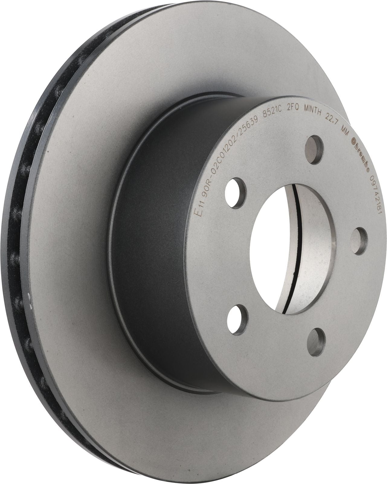 PRIME UV Coated Front Disc Brake Rotor - 09.7421.81_01