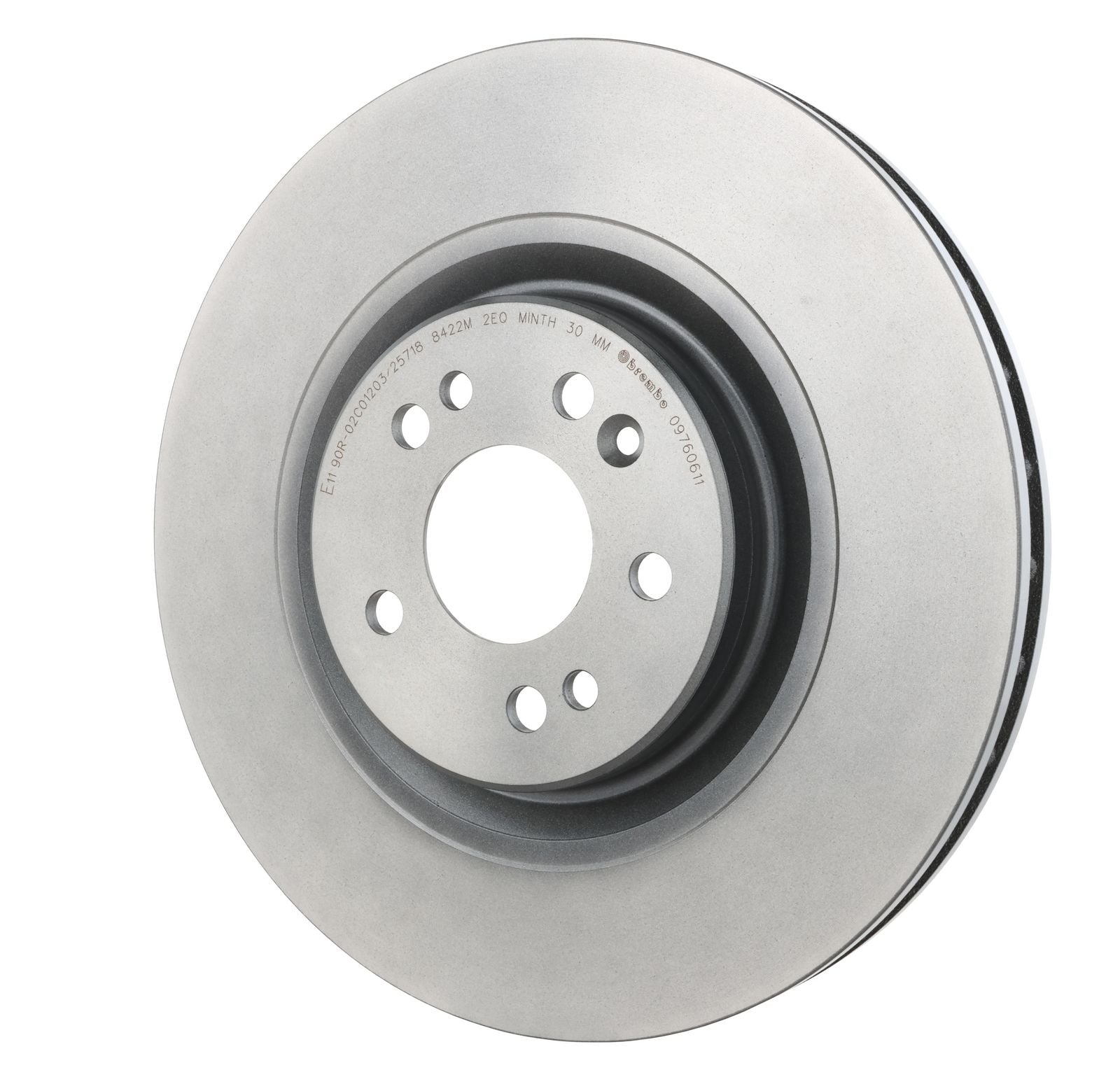 PRIME UV Coated Front Disc Brake Rotor - 09.7606.11_09