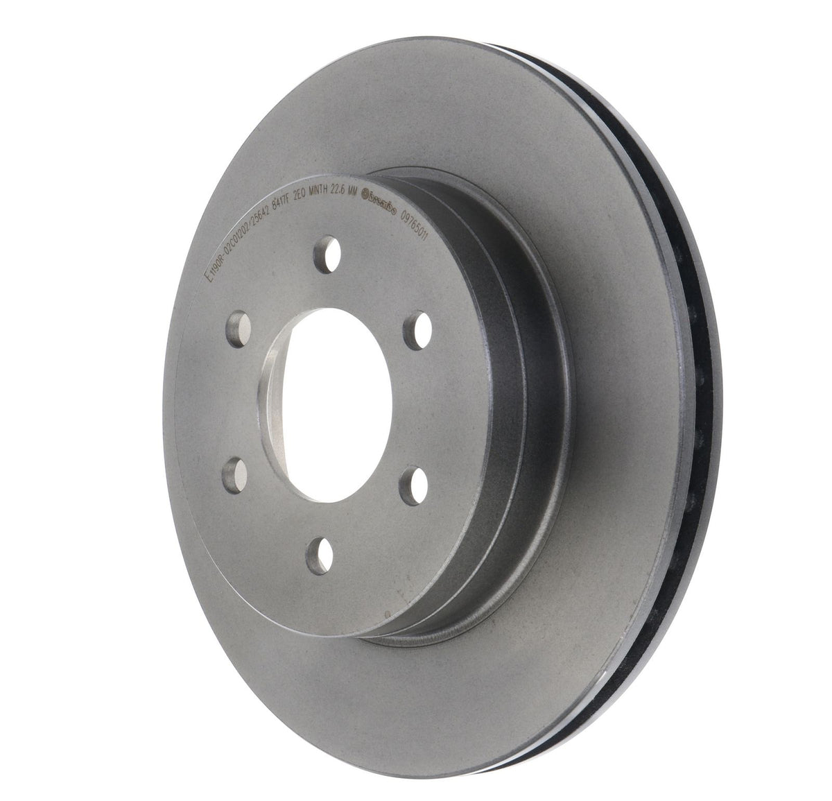 PRIME UV Coated Front Disc Brake Rotor - 09.7650.11_10