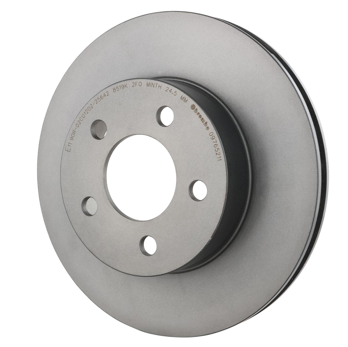 PRIME UV Coated Front Disc Brake Rotor - 09.7652.11_09