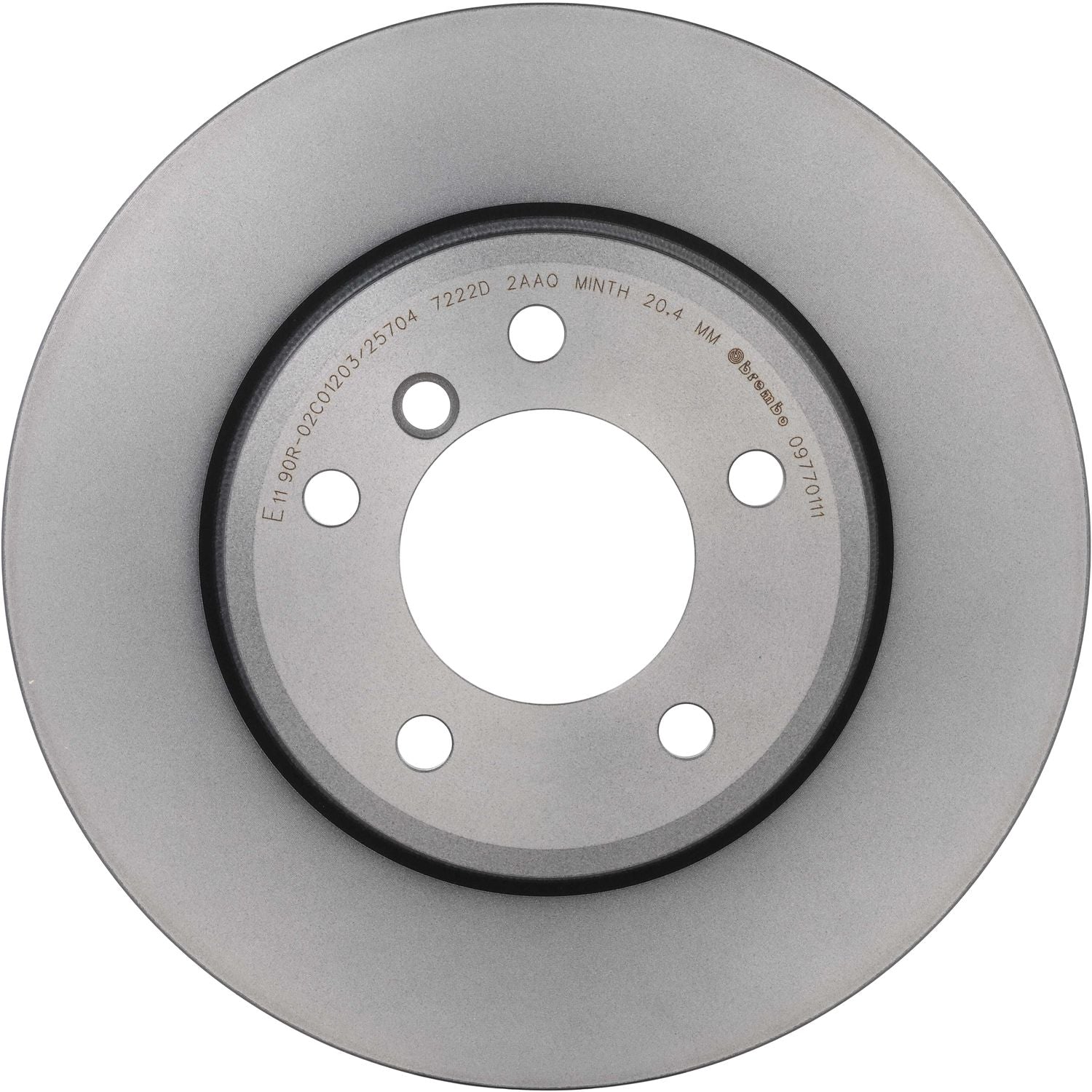 PRIME UV Coated Front Disc Brake Rotor - 09.7701.11_02