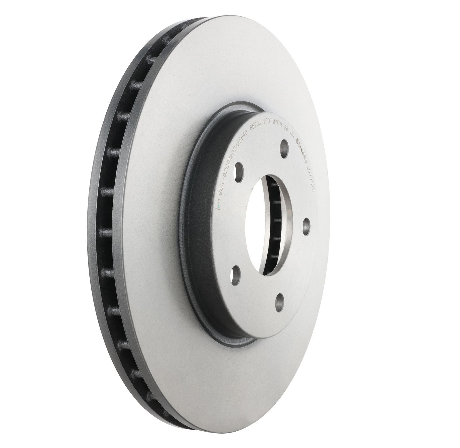 PRIME UV Coated Front Disc Brake Rotor - 09.7731.11_27