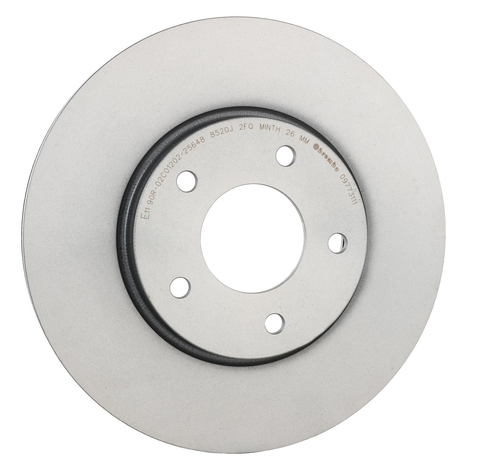 PRIME UV Coated Front Disc Brake Rotor - 09.7731.11_30