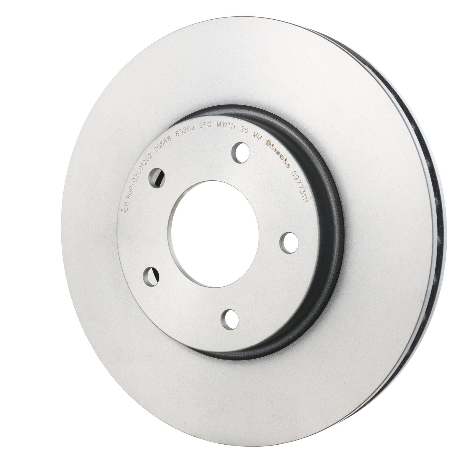 PRIME UV Coated Front Disc Brake Rotor - 09.7731.11_09