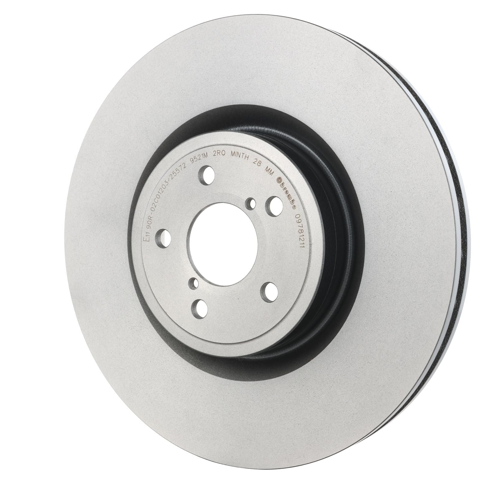 PRIME UV Coated Front Disc Brake Rotor - 09.7812.11_09