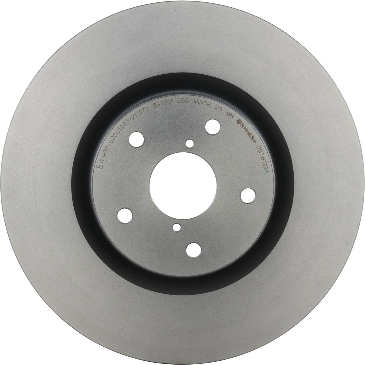 PRIME UV Coated Front Disc Brake Rotor - 09.7812.21_01