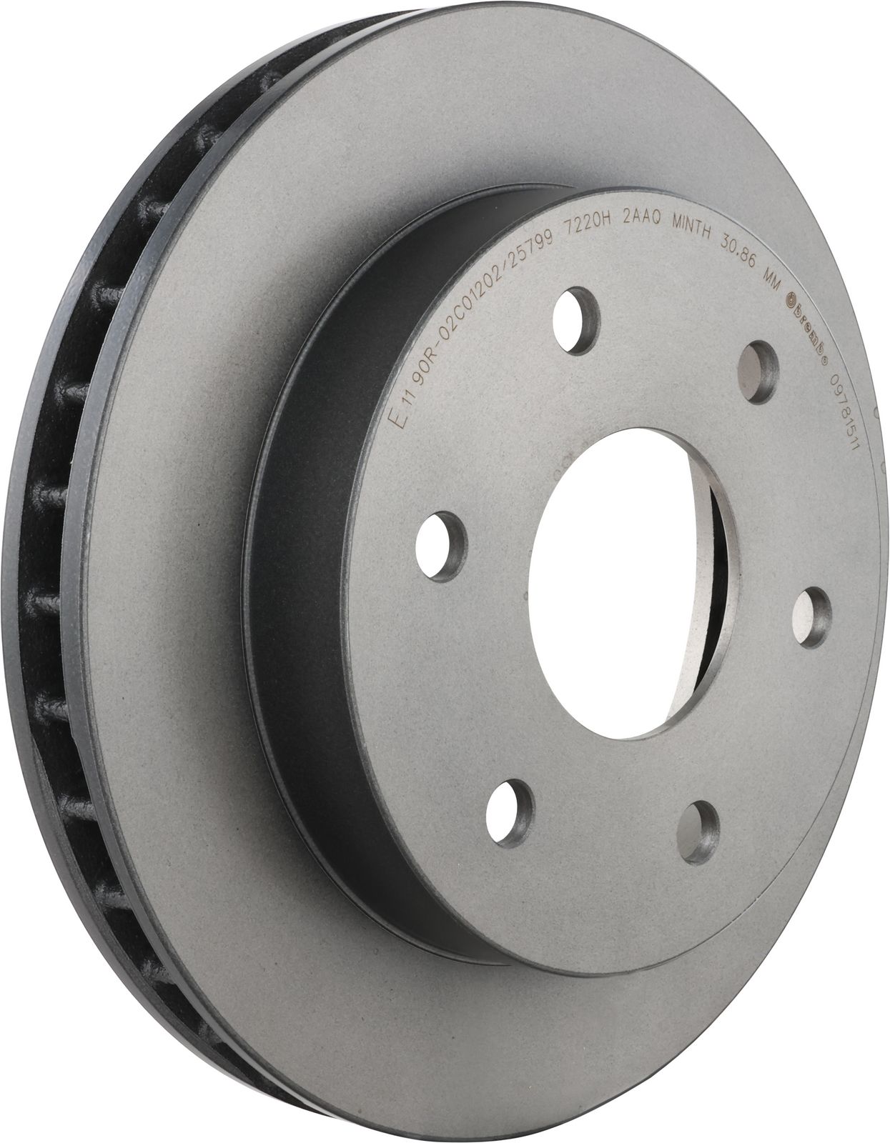 PRIME UV Coated Front Disc Brake Rotor - 09.7815.11_01