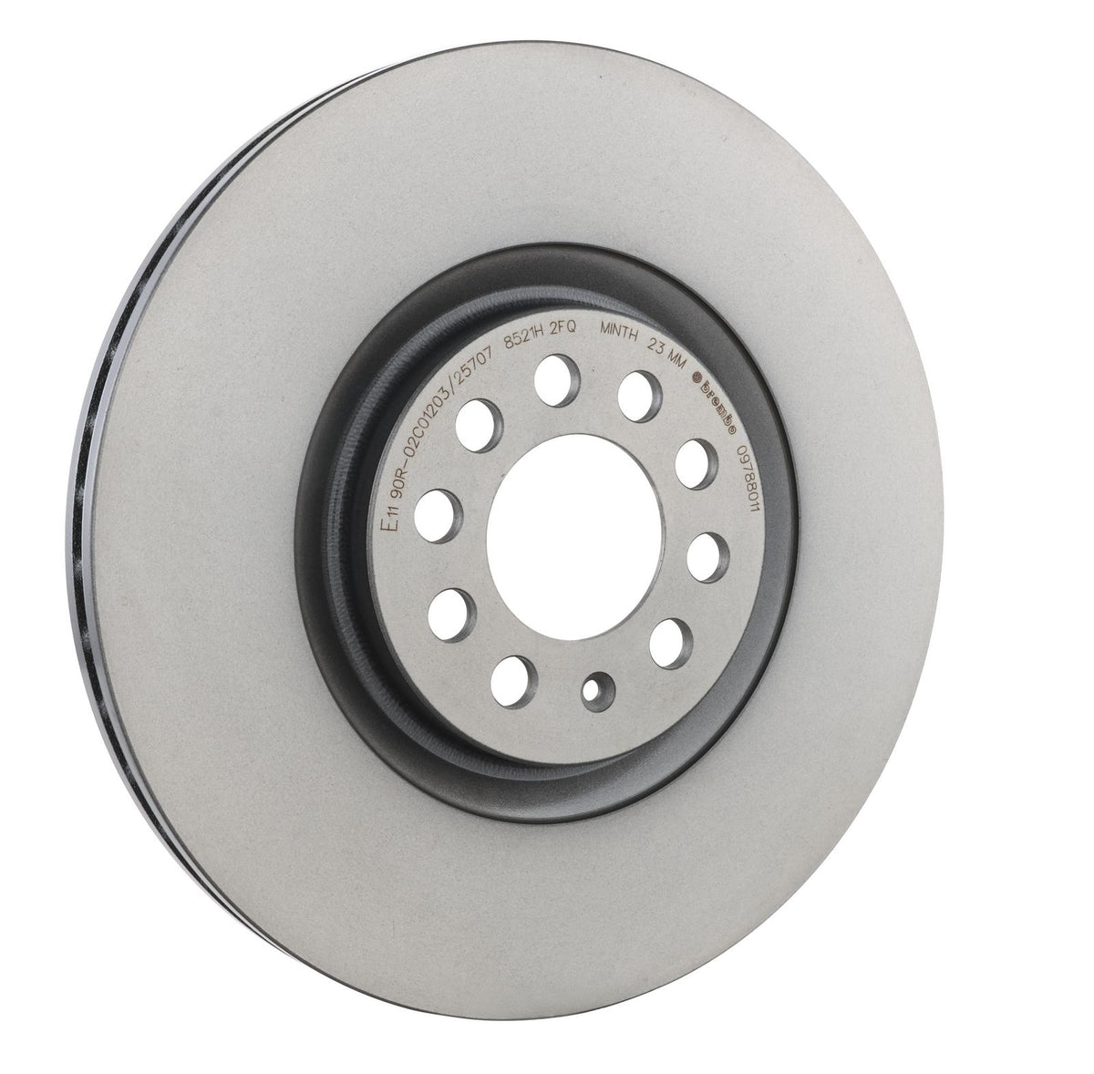 PRIME UV Coated Front Disc Brake Rotor - 09.7880.11_29