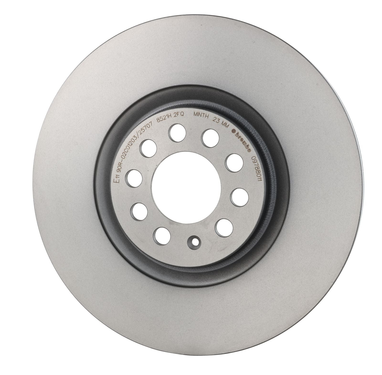 PRIME UV Coated Front Disc Brake Rotor - 09.7880.11_08