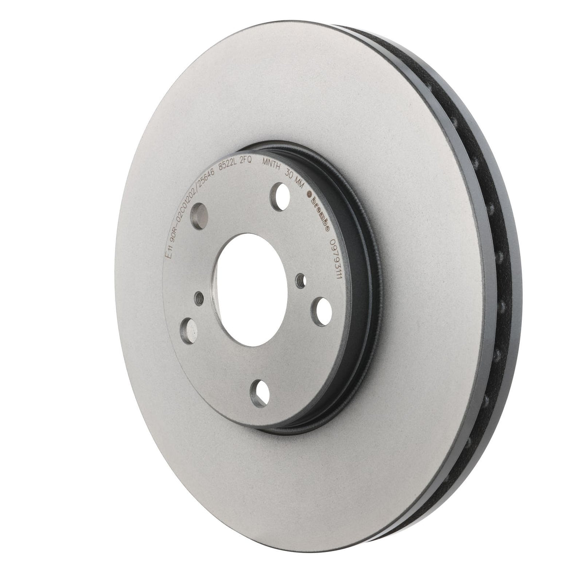 PRIME UV Coated Front Disc Brake Rotor - 09.7931.11_09