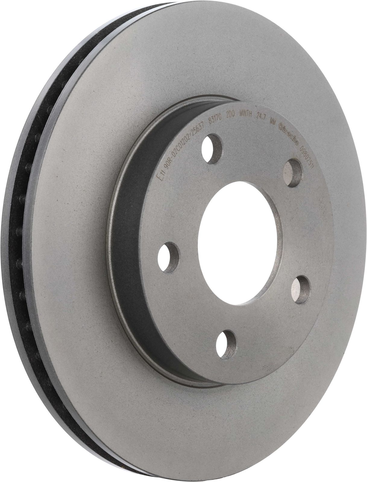 PRIME UV Coated Front Disc Brake Rotor - 09.8025.11_01