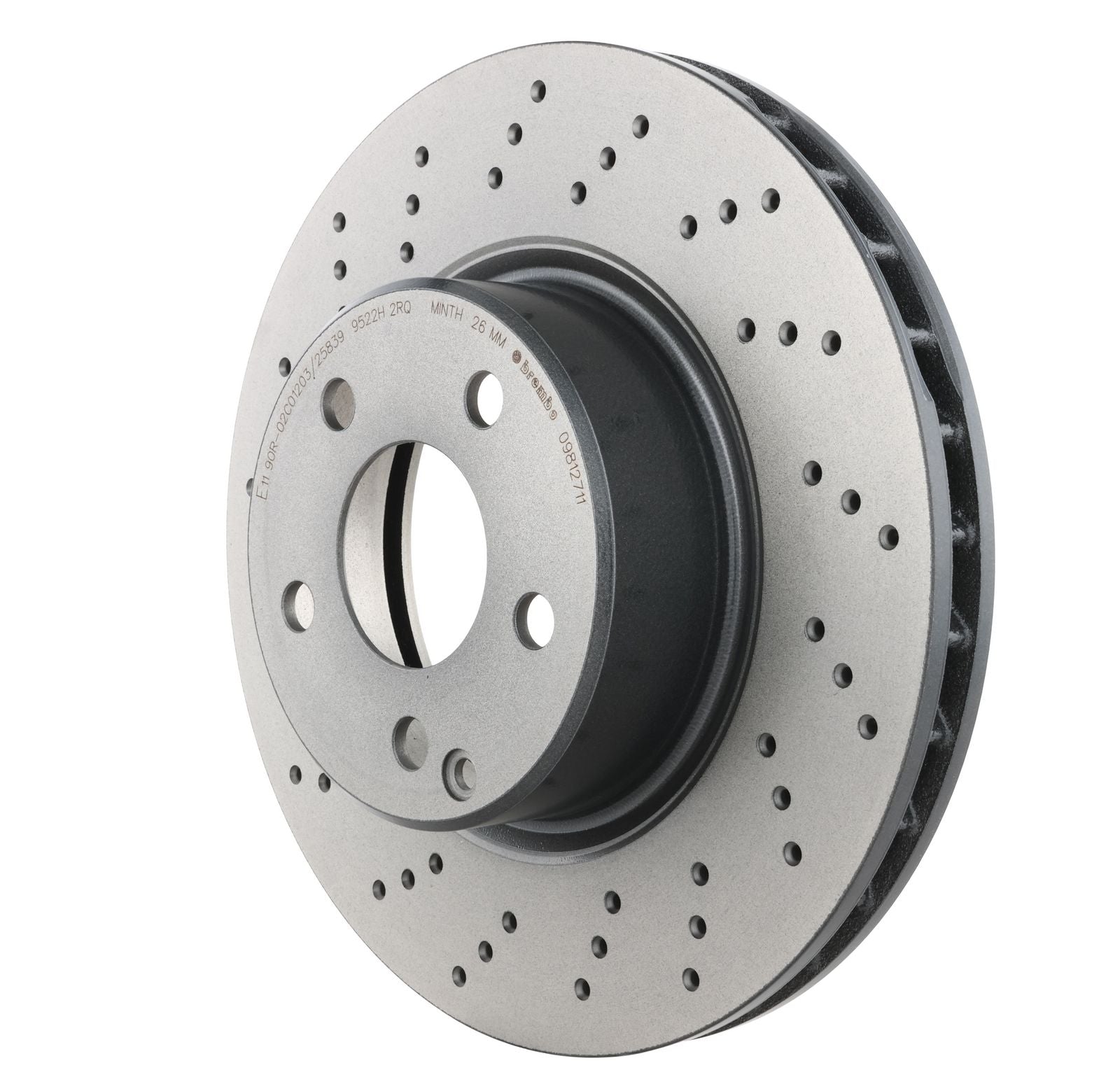 PRIME UV Coated Front Disc Brake Rotor - 09.8127.11_10