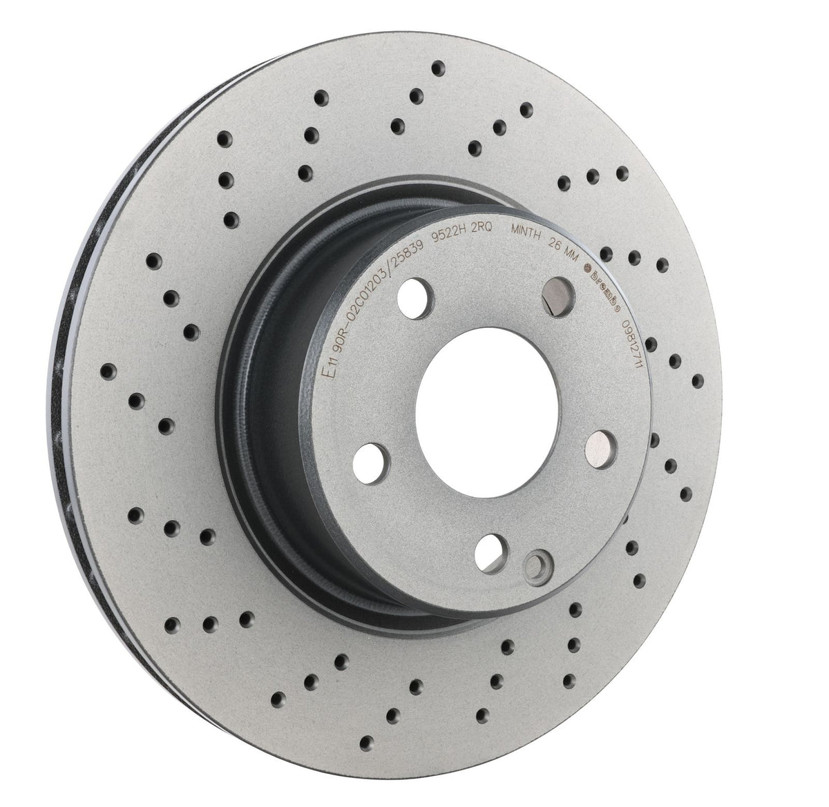PRIME UV Coated Front Disc Brake Rotor - 09.8127.11_29