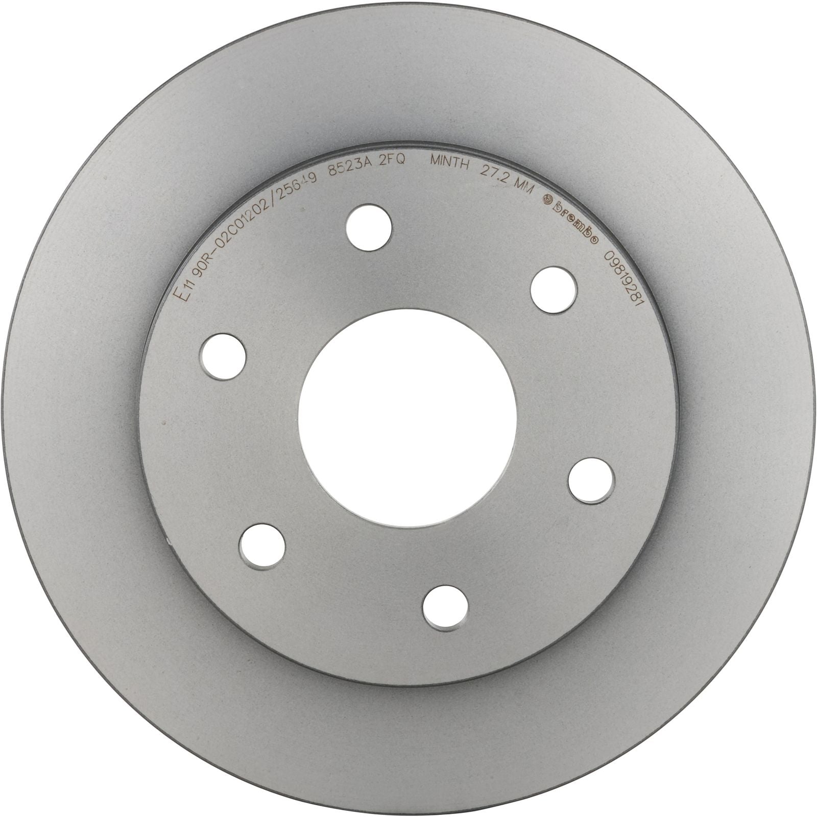 PRIME UV Coated Front Disc Brake Rotor - 09.8192.81_28