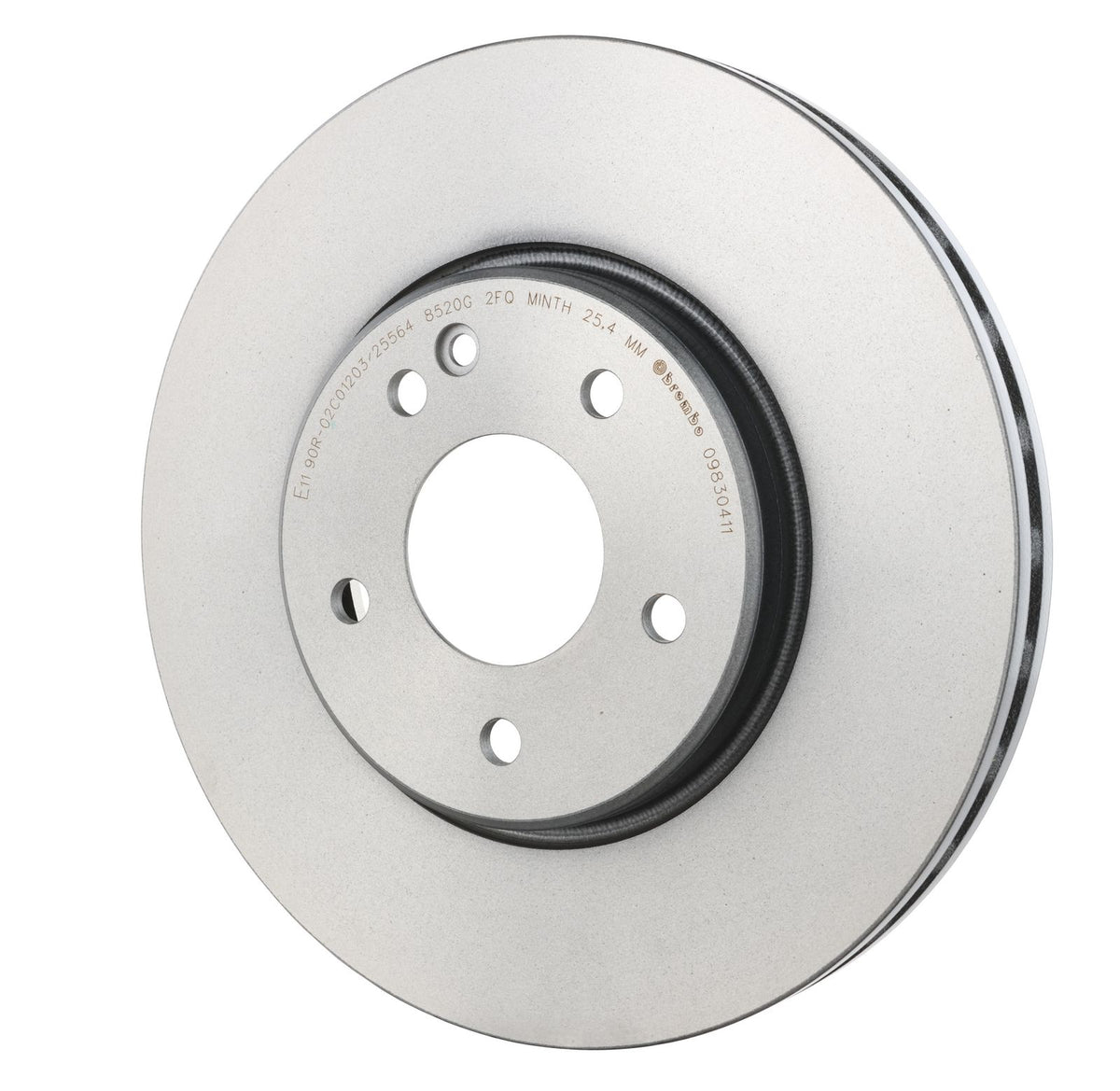 PRIME UV Coated Front Disc Brake Rotor - 09.8304.11_09