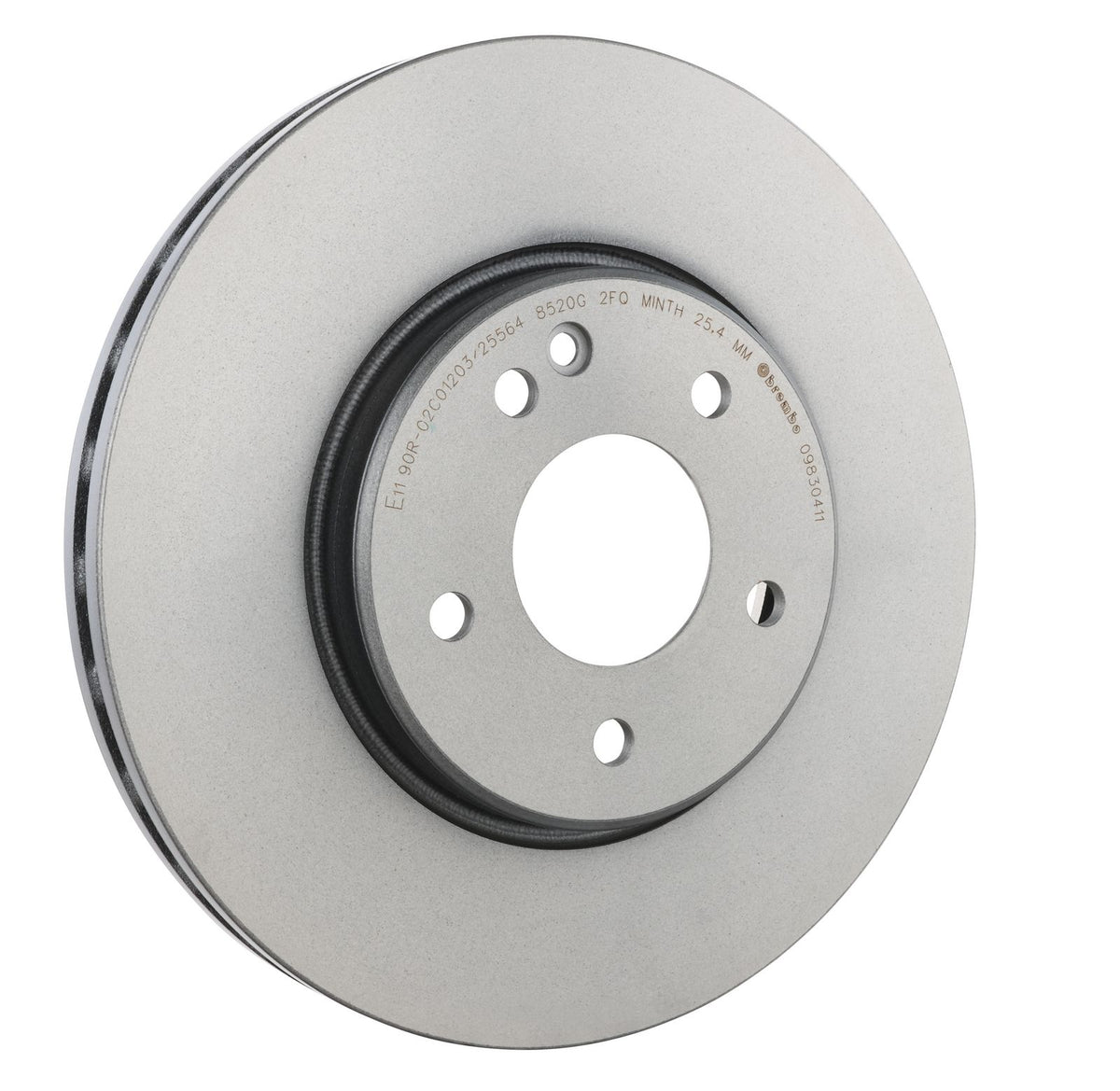 PRIME UV Coated Front Disc Brake Rotor - 09.8304.11_29