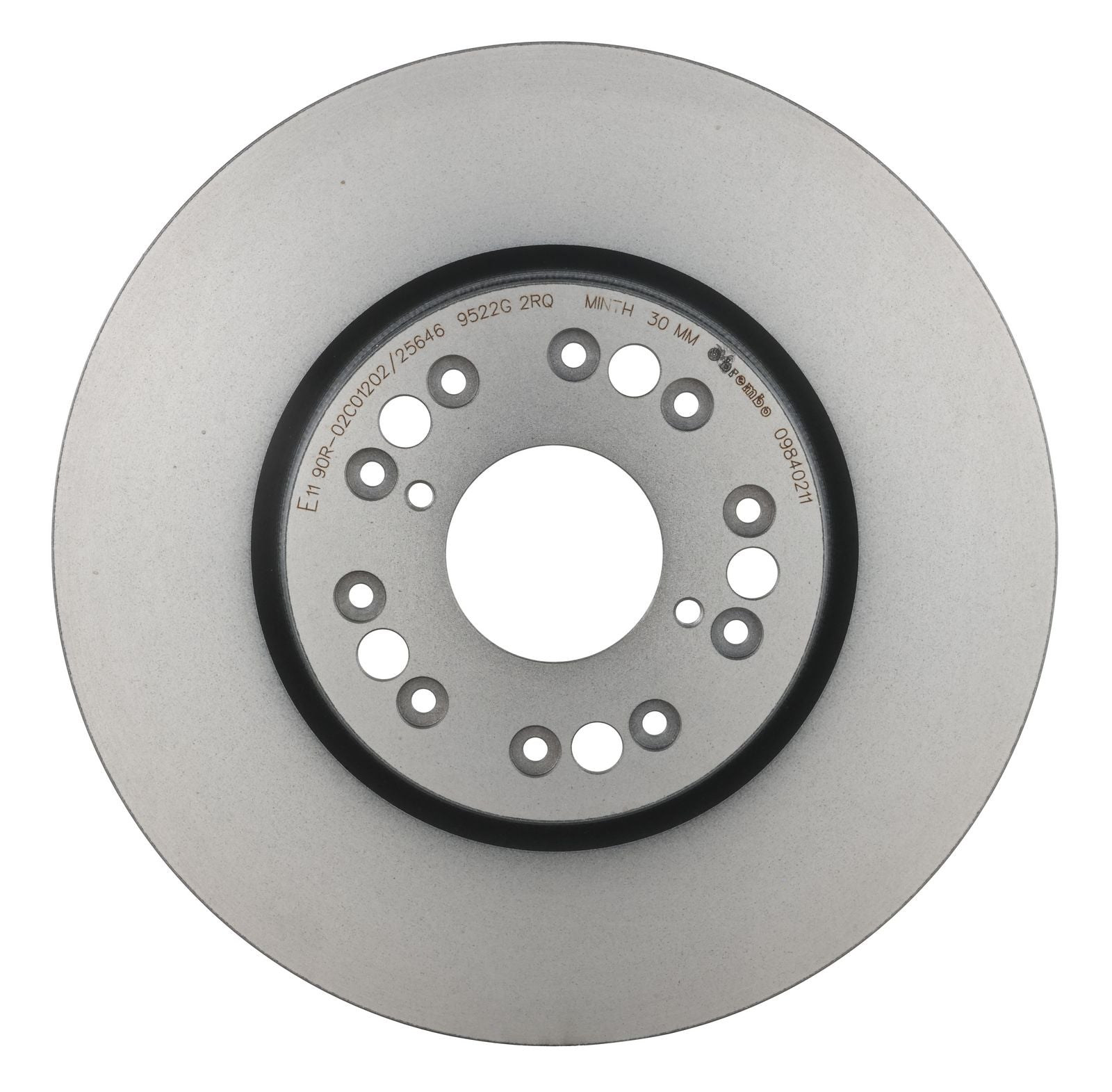 PRIME UV Coated Front Disc Brake Rotor - 09.8402.11_07