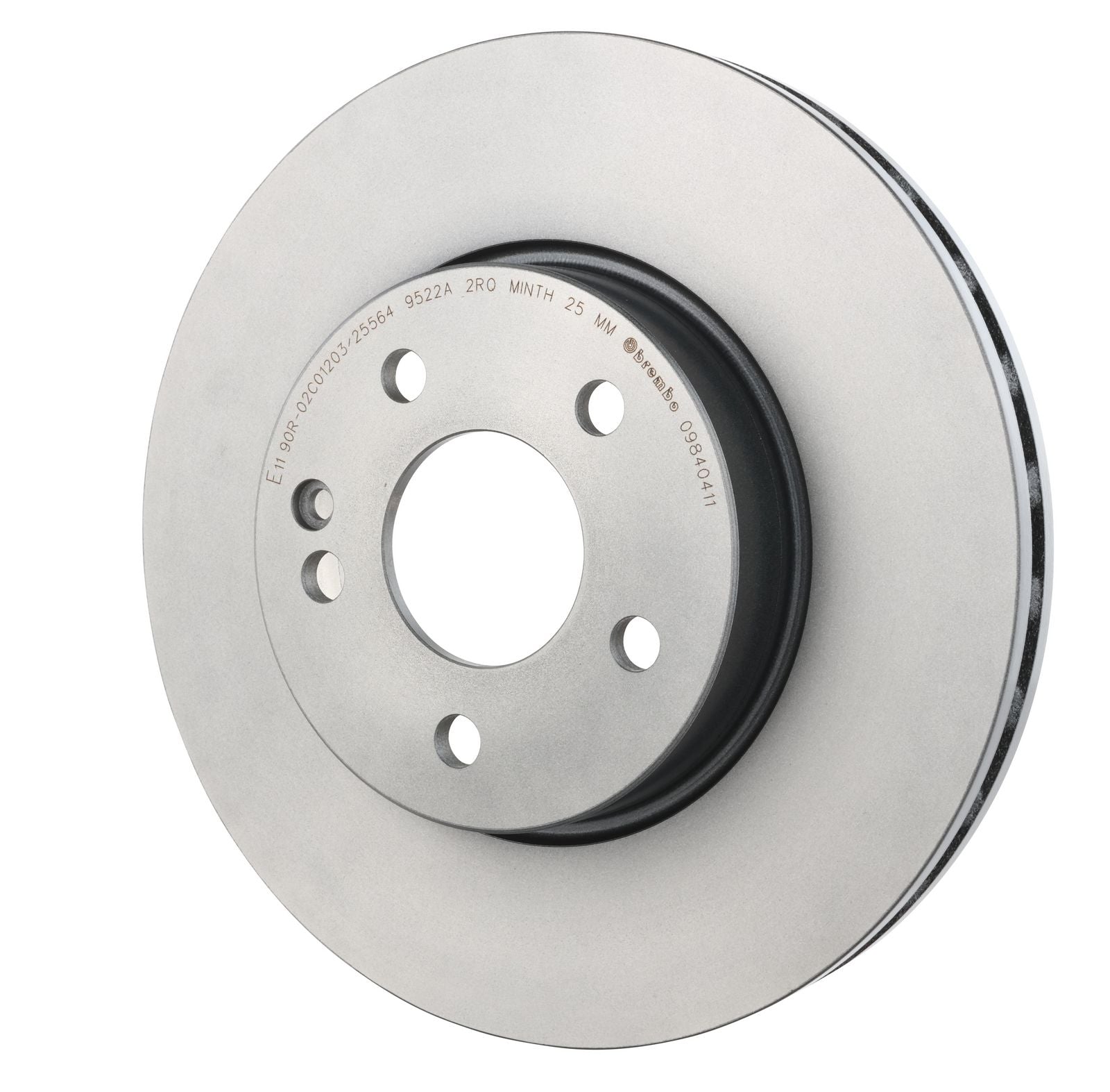 PRIME UV Coated Front Disc Brake Rotor - 09.8404.11_09