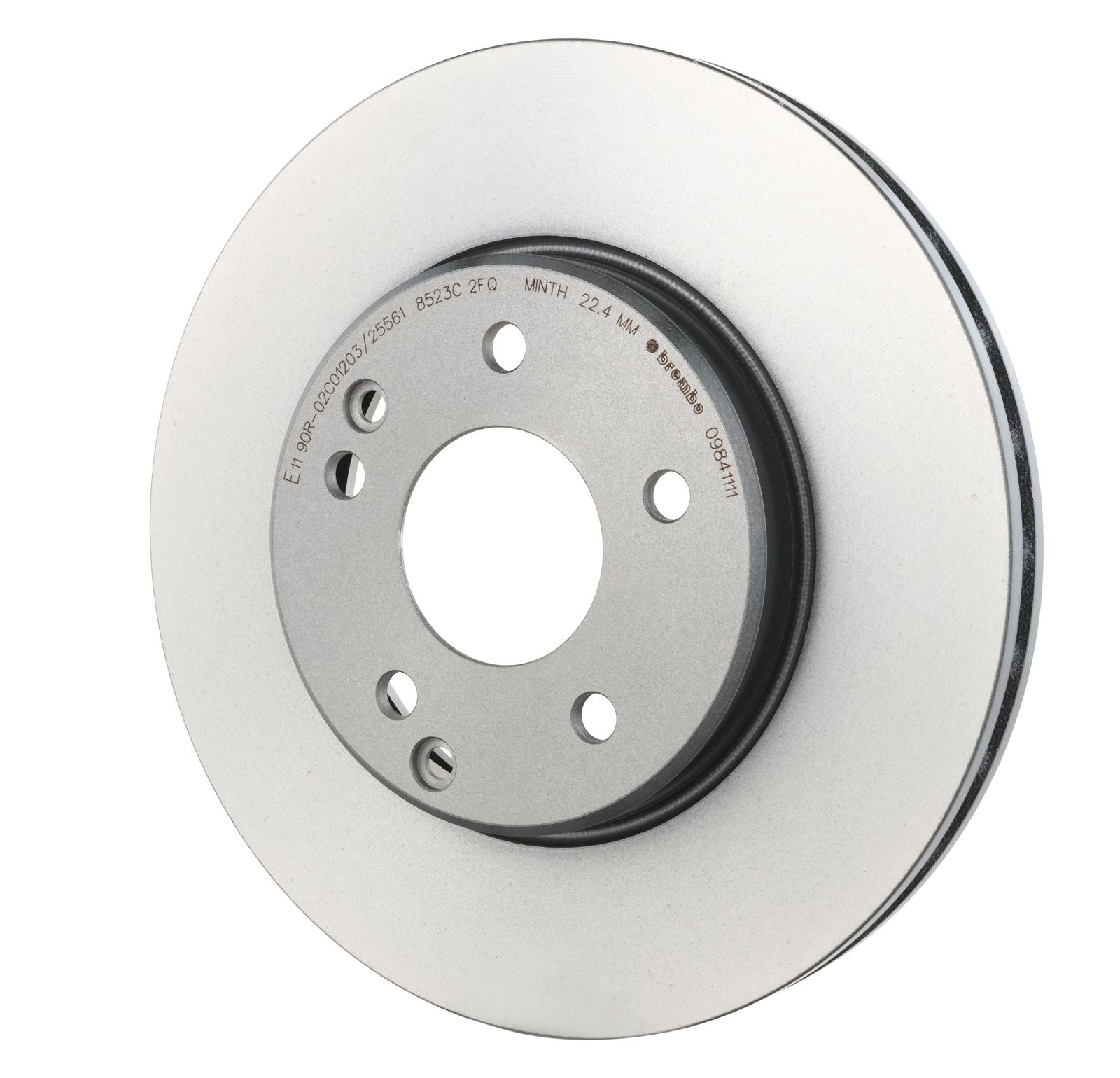 PRIME UV Coated Front Disc Brake Rotor - 09.8411.11_09