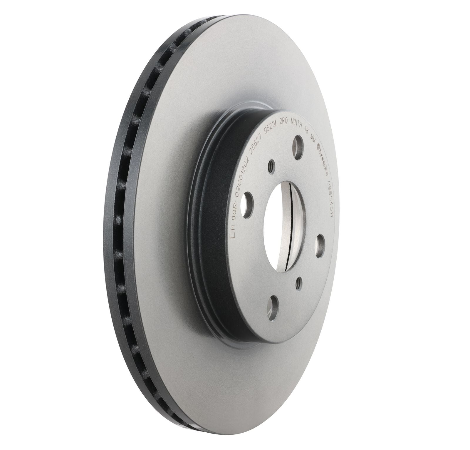 PRIME UV Coated Front Disc Brake Rotor - 09.8545.11_26