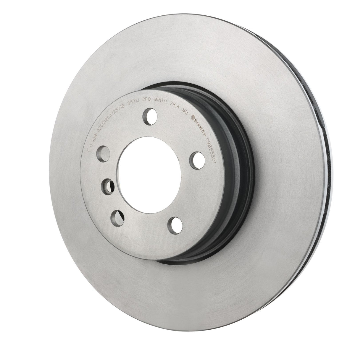 PRIME UV Coated Front Disc Brake Rotor - 09.8555.21_09