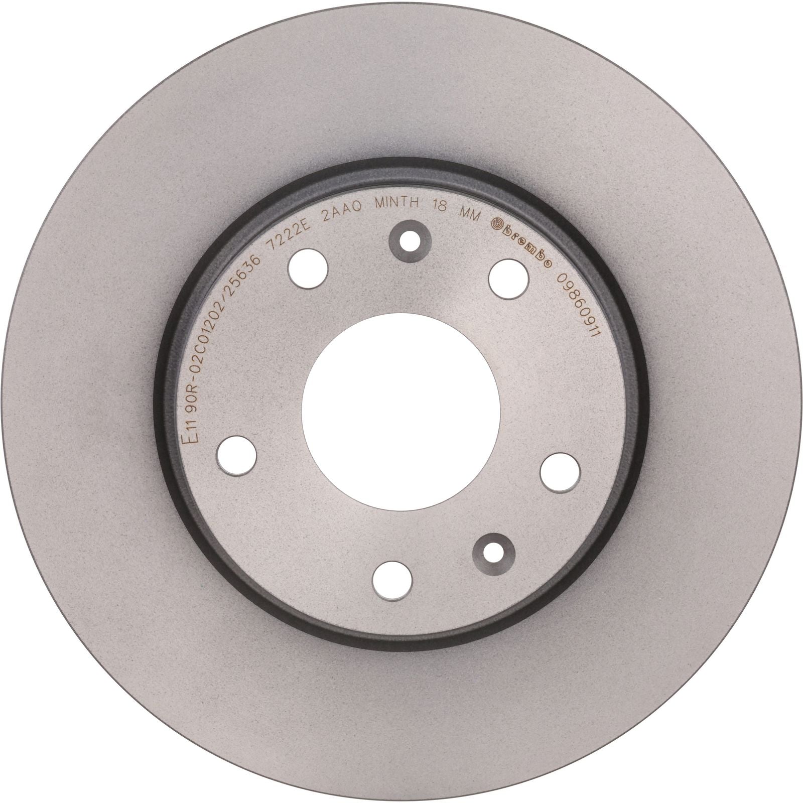 PRIME UV Coated Front Disc Brake Rotor - 09.8609.11_04