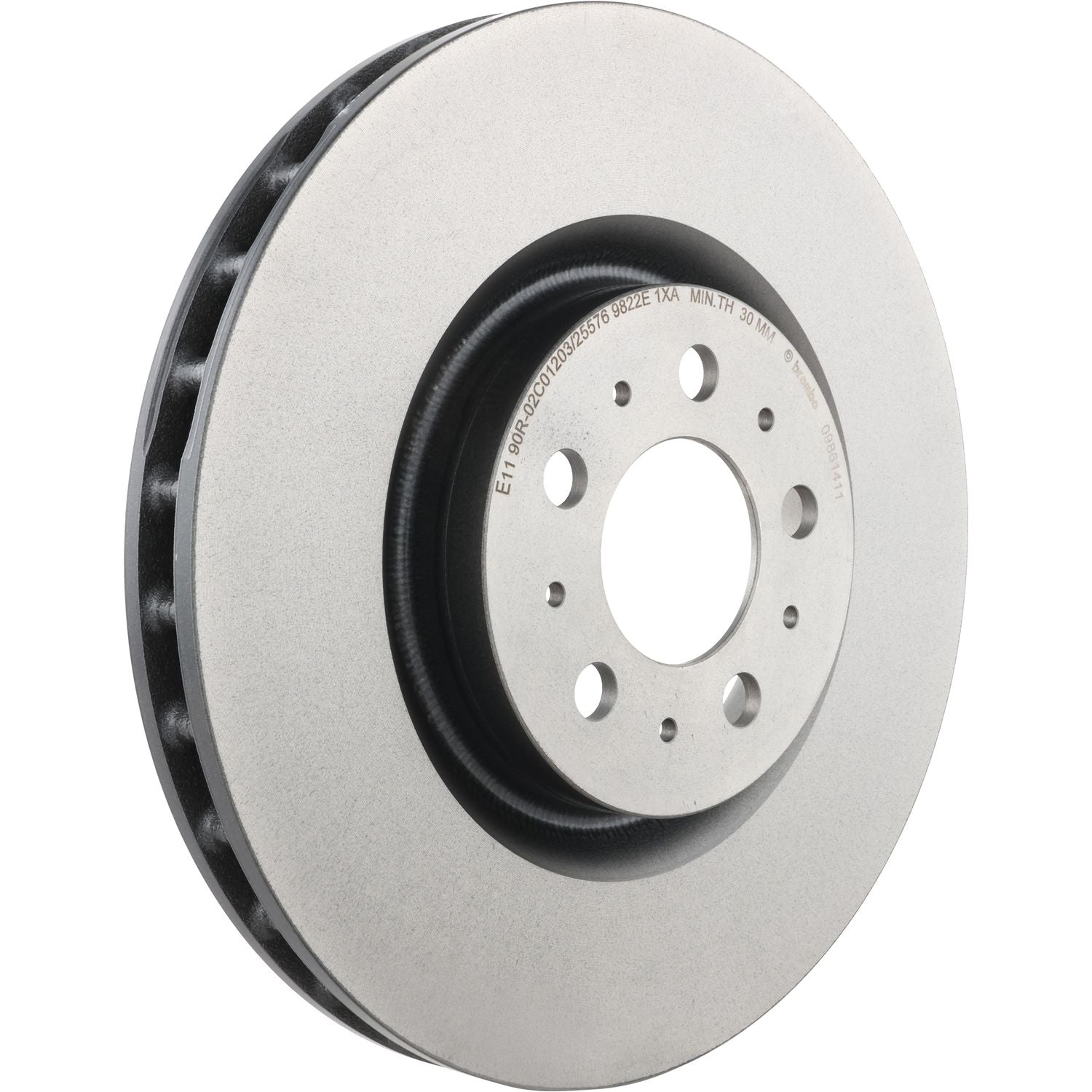 PRIME UV Coated Front Disc Brake Rotor - 09.8614.11_01