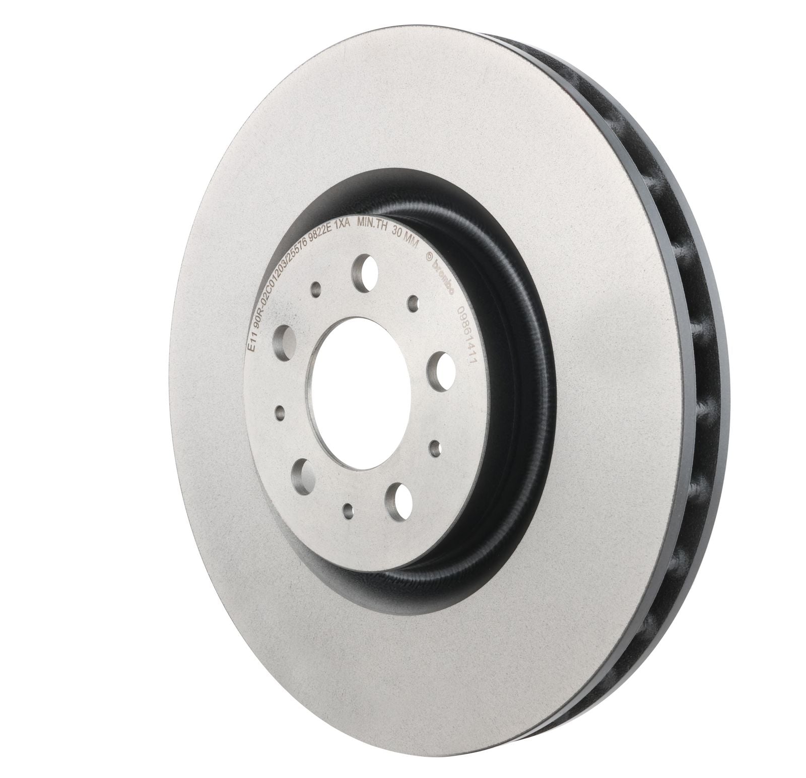 PRIME UV Coated Front Disc Brake Rotor - 09.8614.11_10