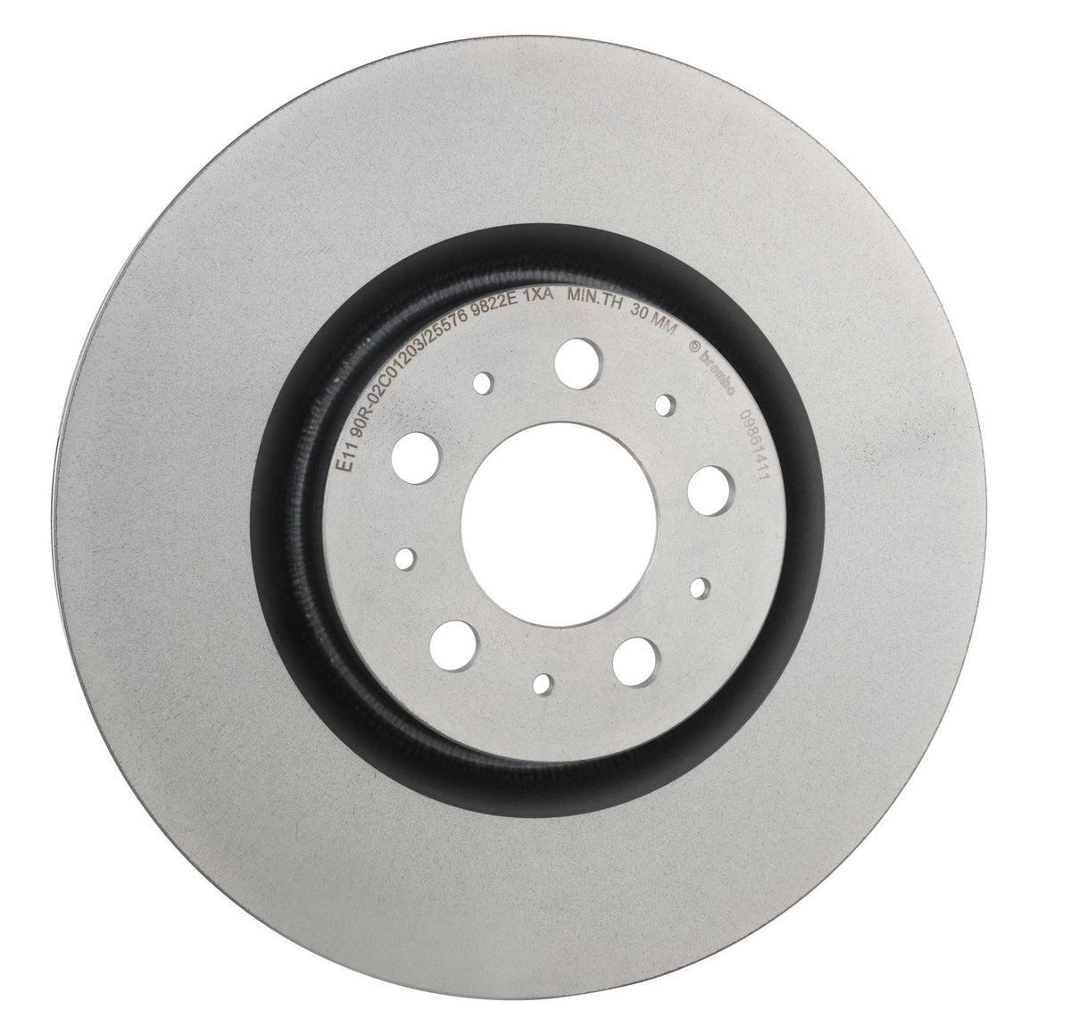 PRIME UV Coated Front Disc Brake Rotor - 09.8614.11_30