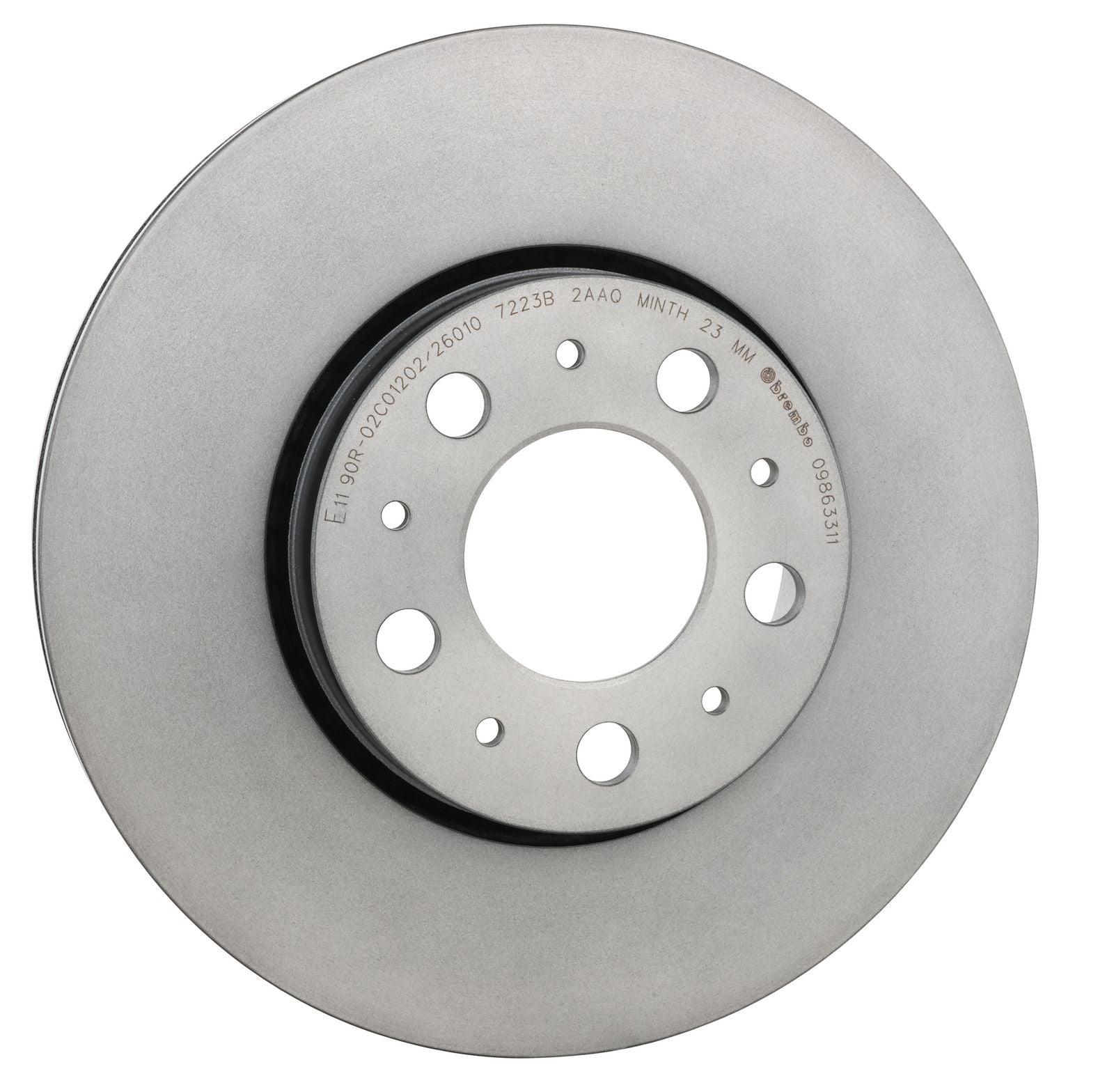 PRIME UV Coated Front Disc Brake Rotor - 09.8633.11_31