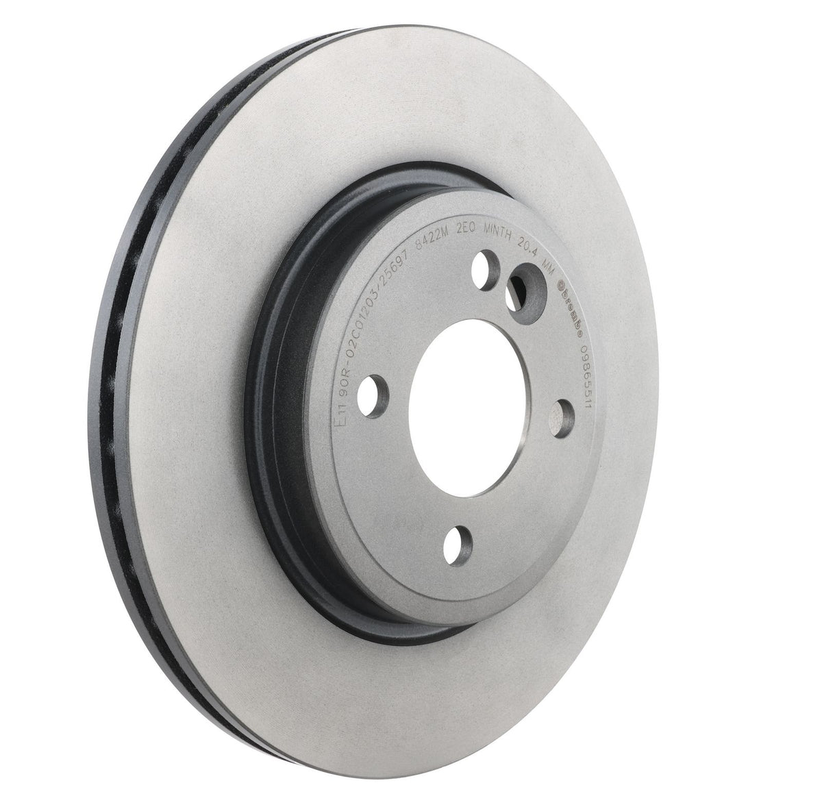 PRIME UV Coated Front Disc Brake Rotor - 09.8655.11_28