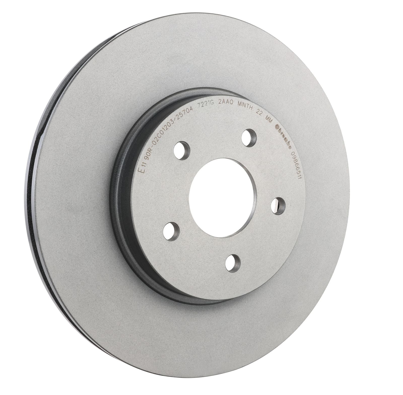 PRIME UV Coated Front Disc Brake Rotor - 09.8665.11_29