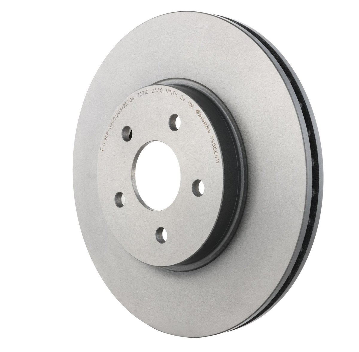 PRIME UV Coated Front Disc Brake Rotor - 09.8665.11_10