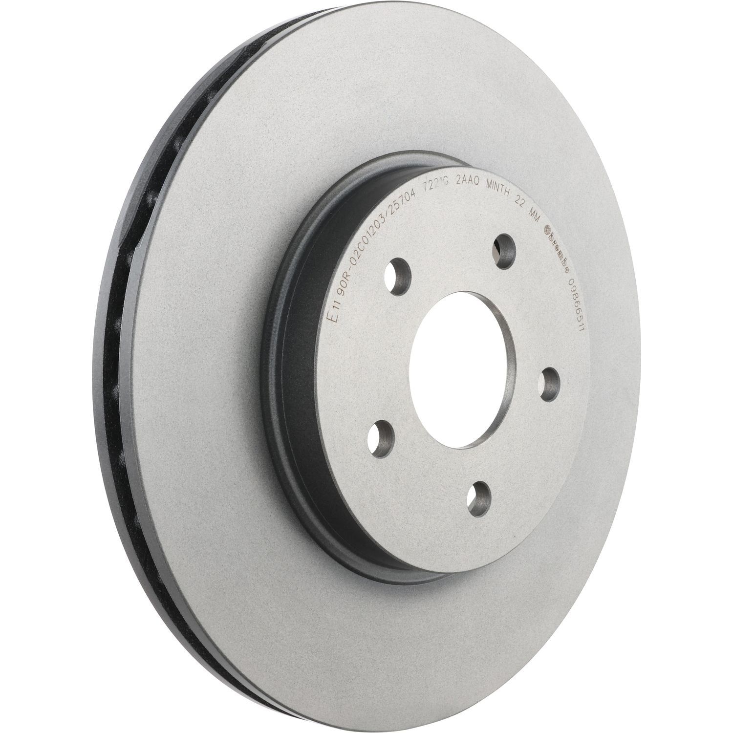 PRIME UV Coated Front Disc Brake Rotor - 09.8665.11_01