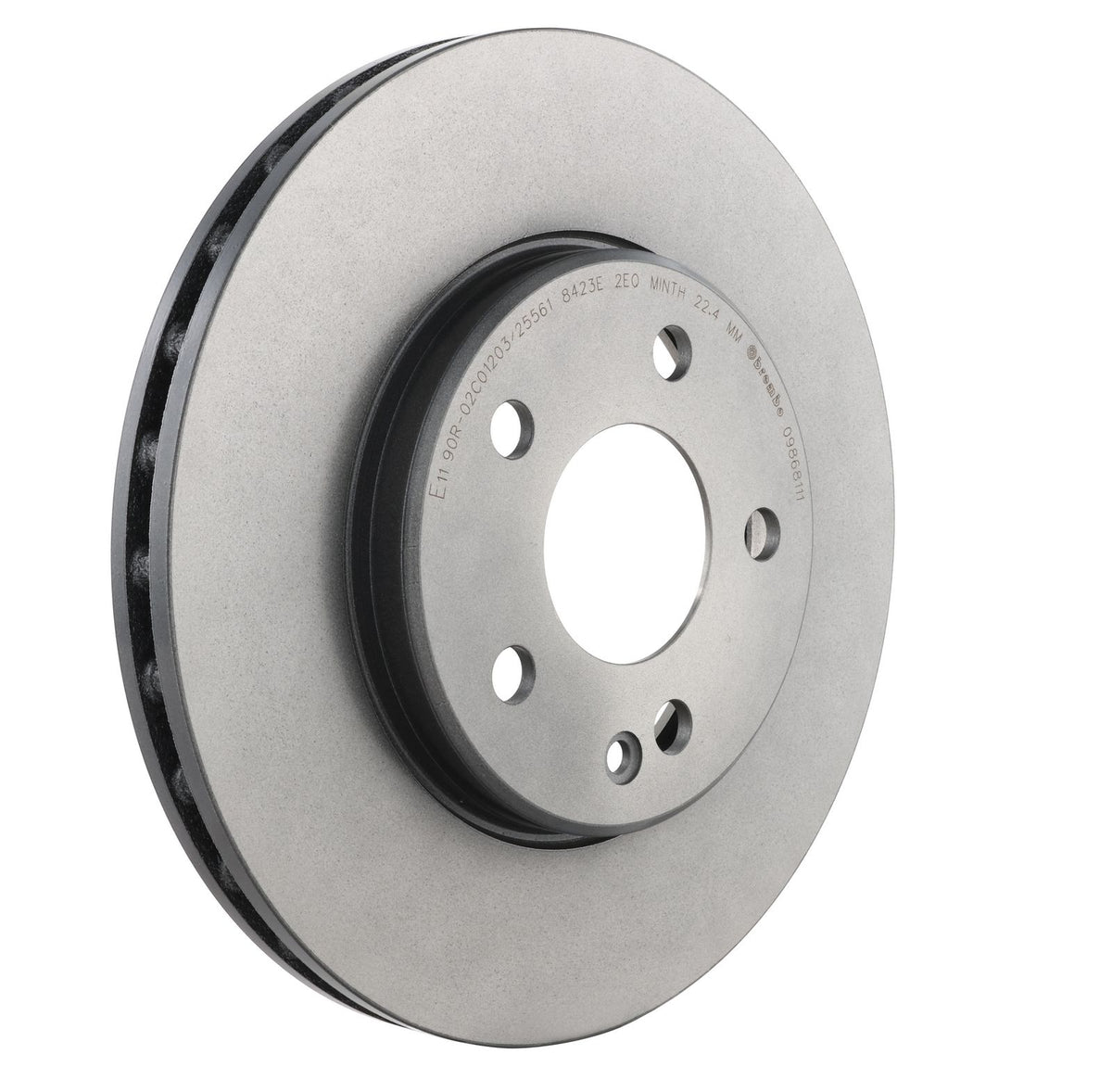 PRIME UV Coated Front Disc Brake Rotor - 09.8681.11_28