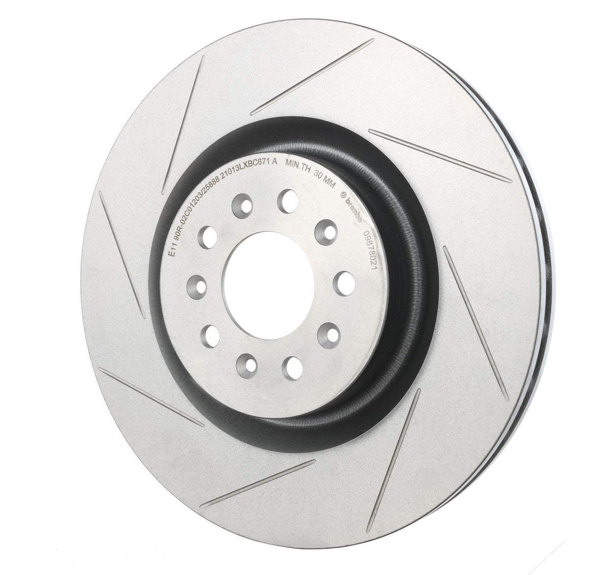 PRIME UV Coated Front Disc Brake Rotor - 09.8780.21_09