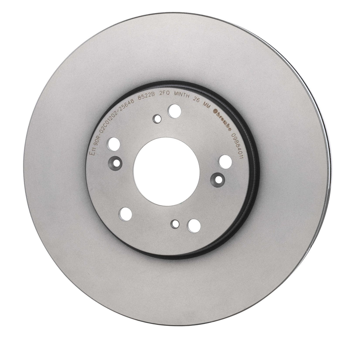 PRIME UV Coated Front Disc Brake Rotor - 09.8840.11_09