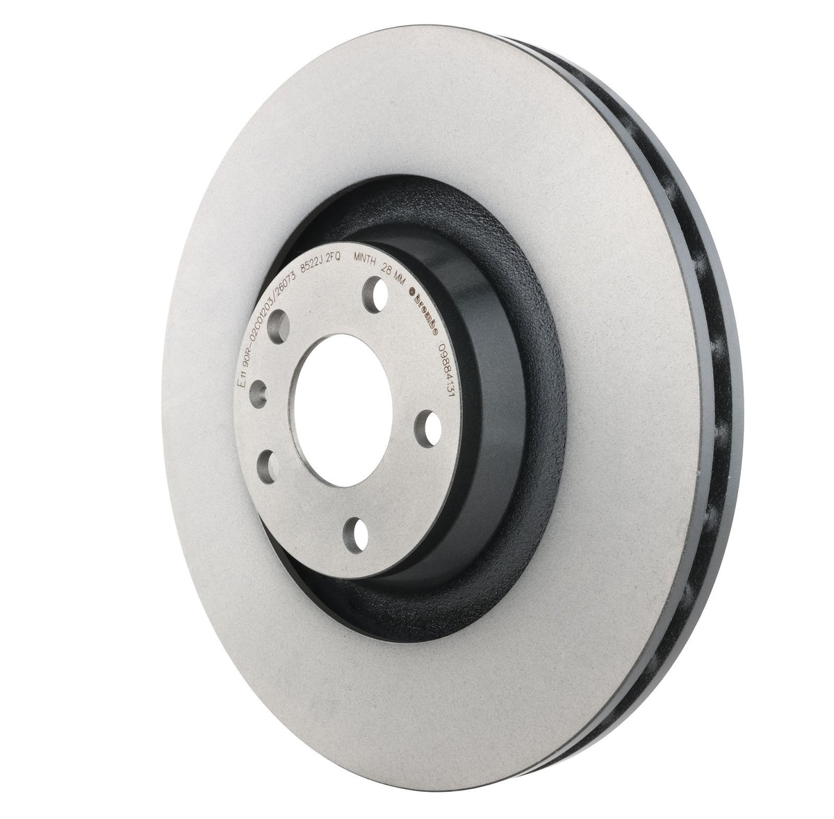 PRIME UV Coated Front Disc Brake Rotor - 09.8841.31_10