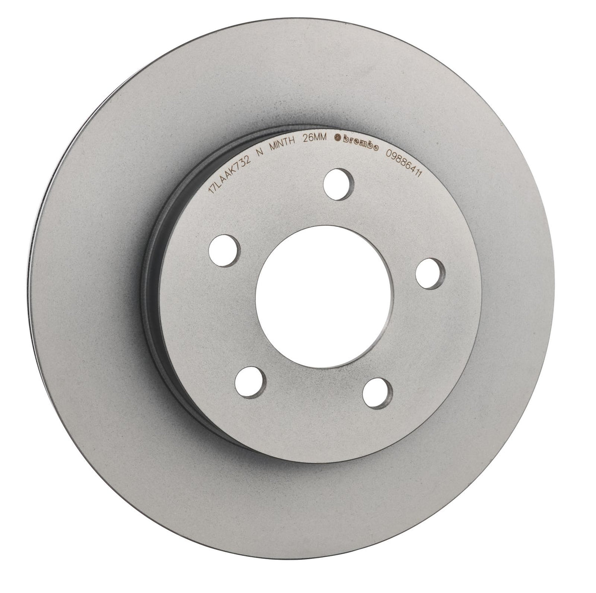 PRIME UV Coated Front Disc Brake Rotor - 09.8864.11_25