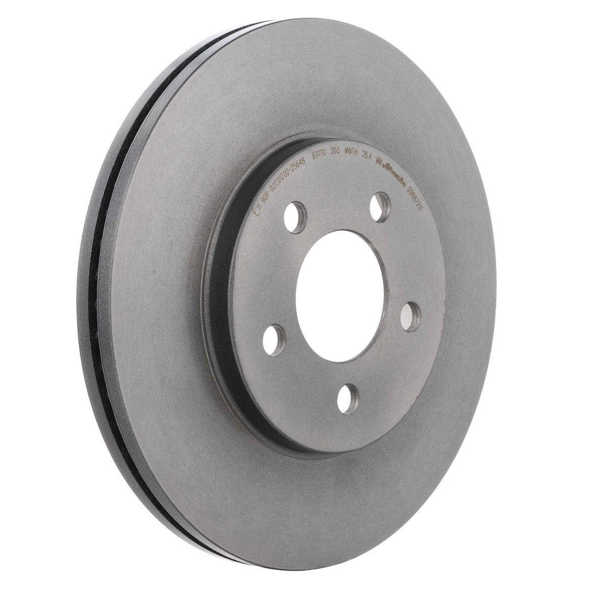 PRIME UV Coated Front Disc Brake Rotor - 09.8872.11_27
