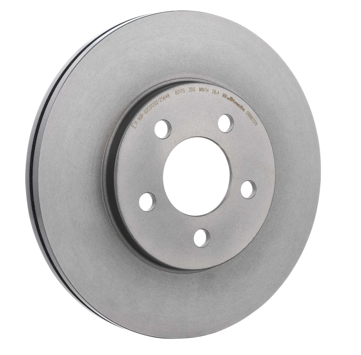 PRIME UV Coated Front Disc Brake Rotor - 09.8872.11_28
