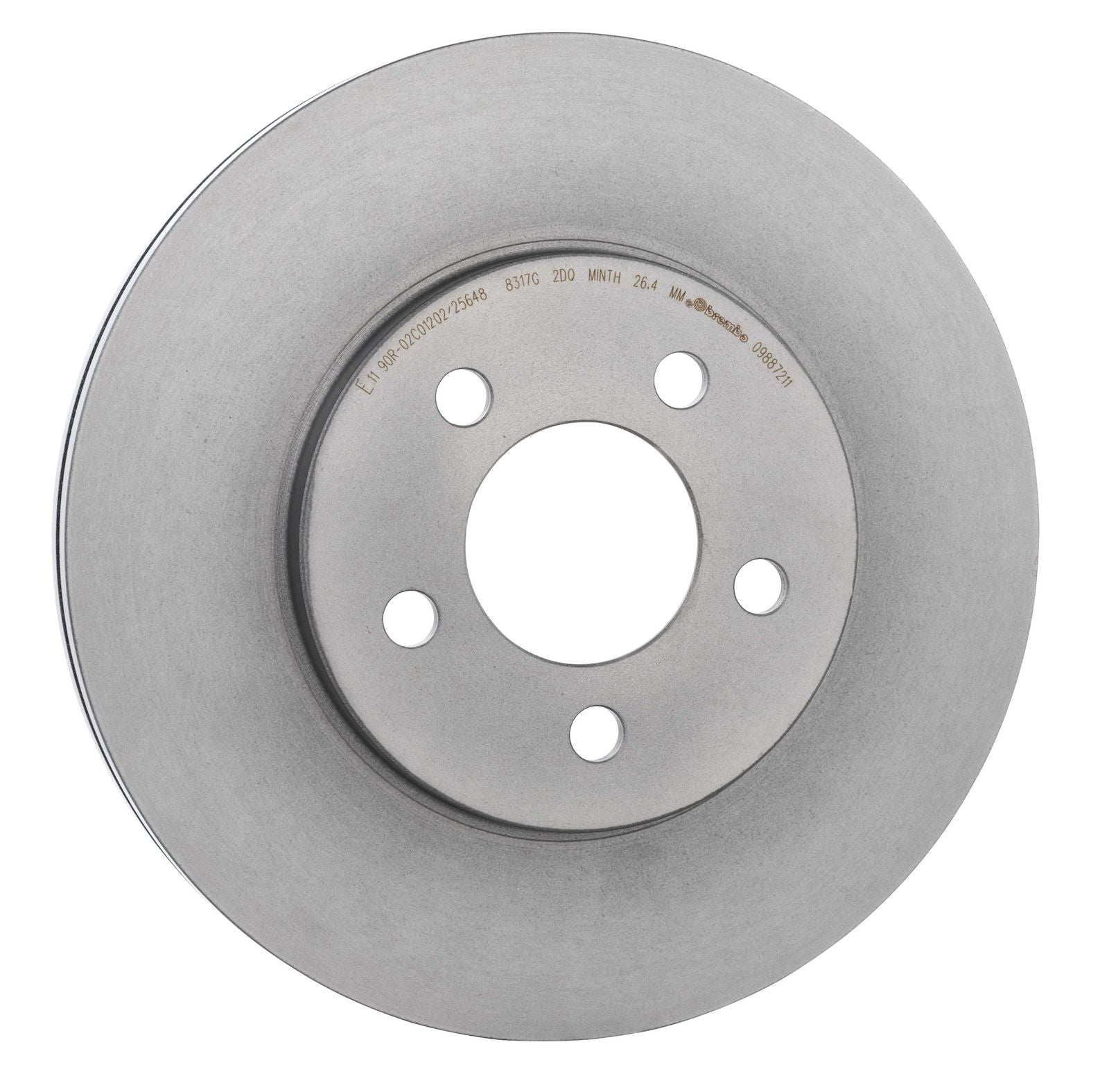 PRIME UV Coated Front Disc Brake Rotor - 09.8872.11_29